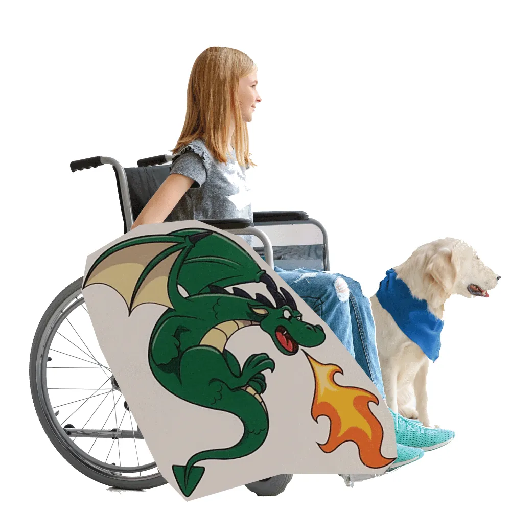 Green Dragon Wheelchair Costume Child's