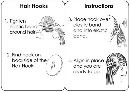 Hair Hook Fairy - Gold, Ponytail Holder