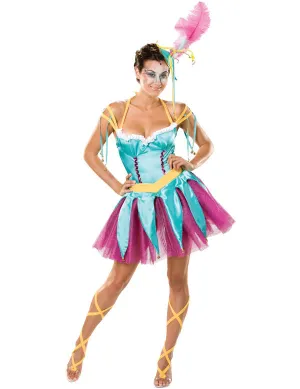 Harlequin Holly Costume