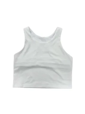 Honesty White Crop Tank 8301