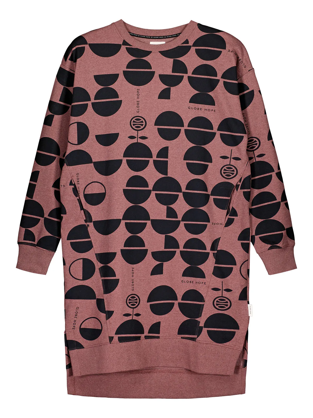 Huopana Sweater Dress Pink