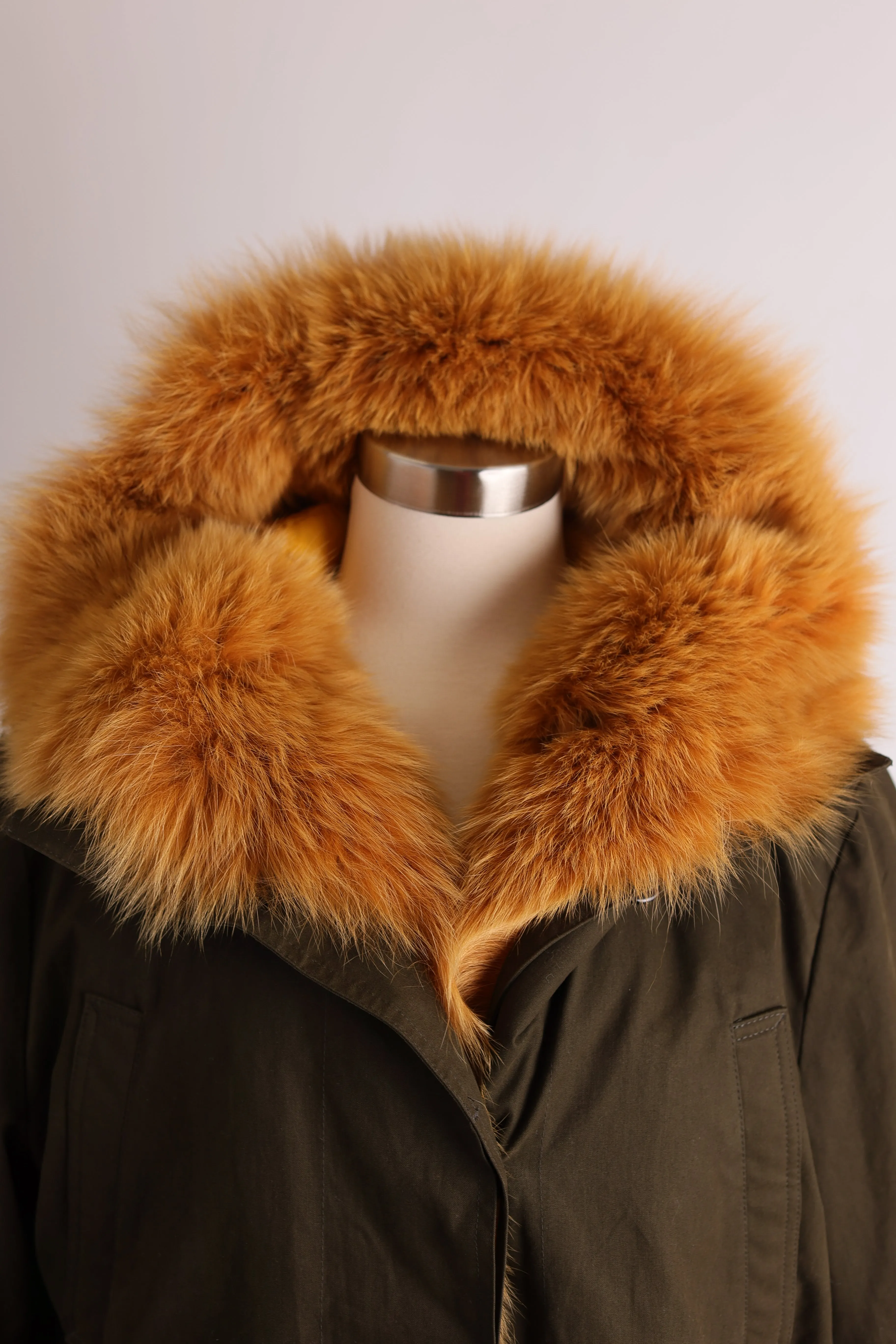 Hypolais Long Fur Trim Down Filled Parka