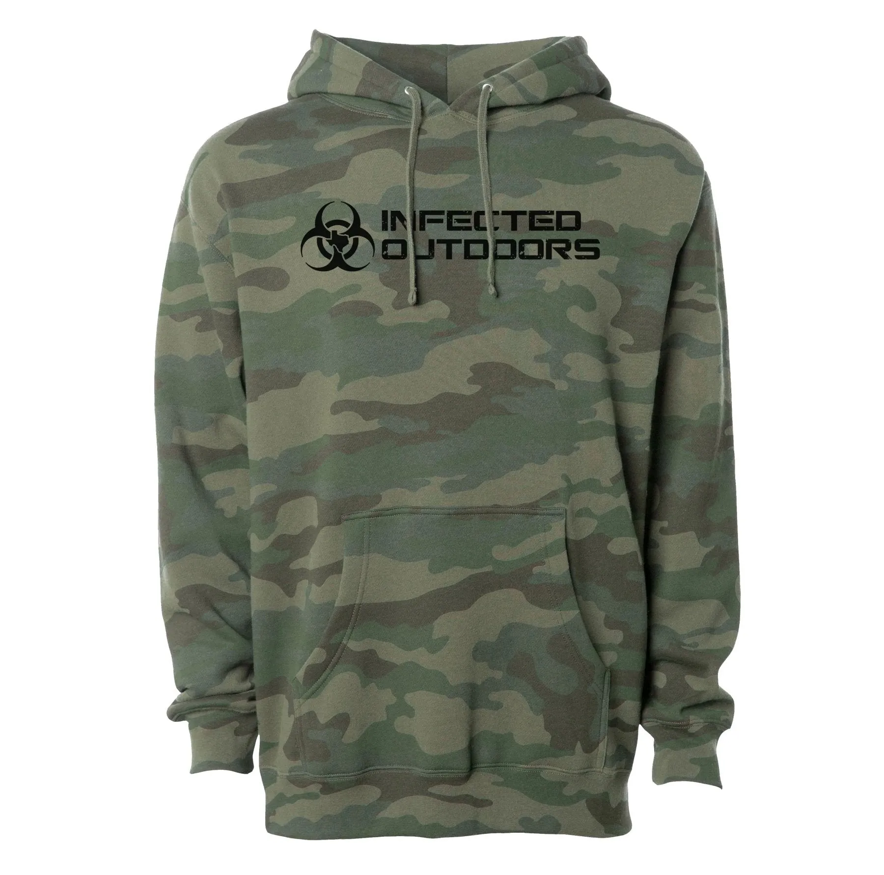 Infected Outdoors Classic Logo Hoodie