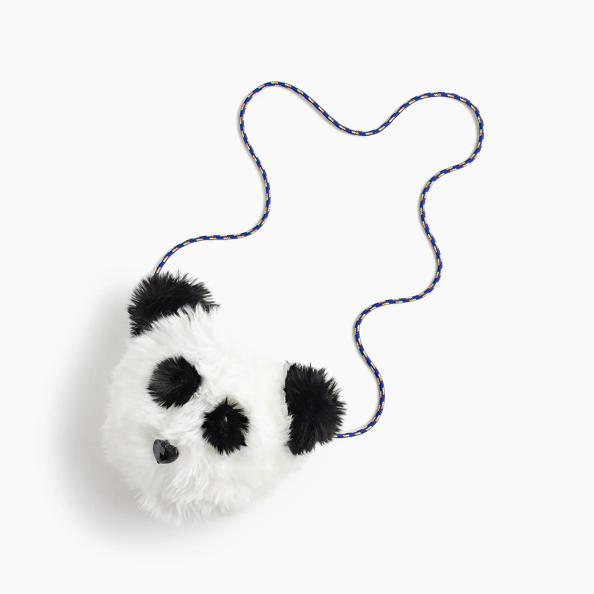 J.crew Girls' faux-fur Adorable panda bag