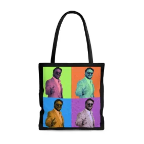 Josh Allen Pop Art Tote Bag, Buffalo Football Bag