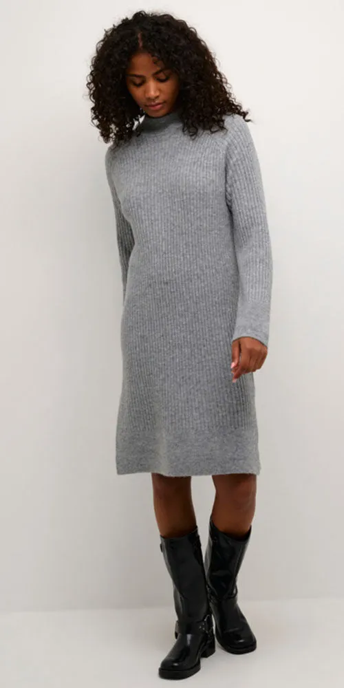 Kaffe Ribbed Sweater Dress