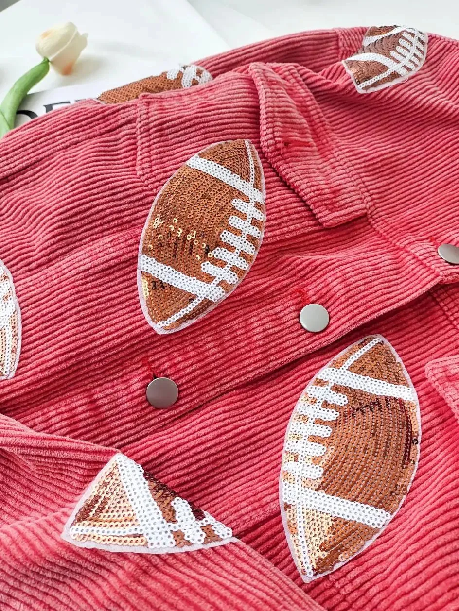 Kickoff Couture Corduroy Jacket