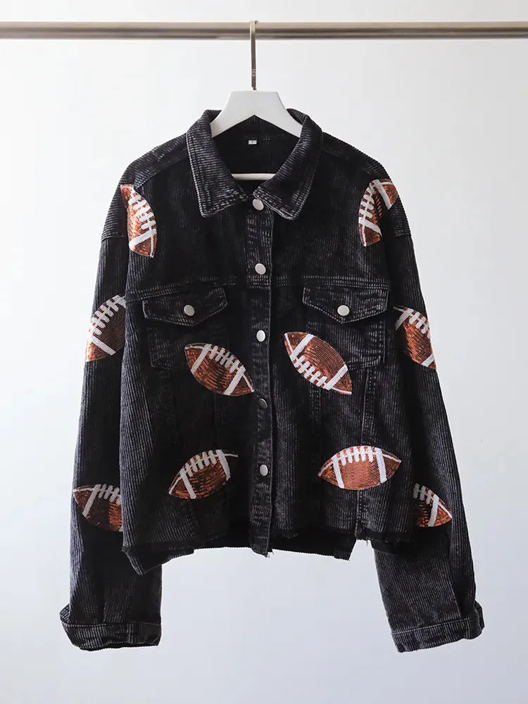 Kickoff Couture Corduroy Jacket