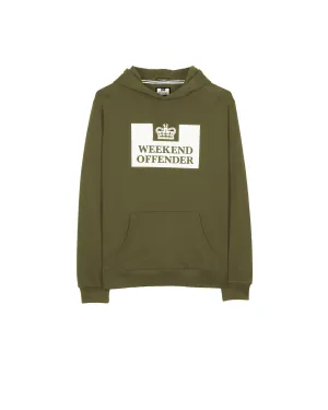 Kids HM Service Classic Hoodie Dark Green