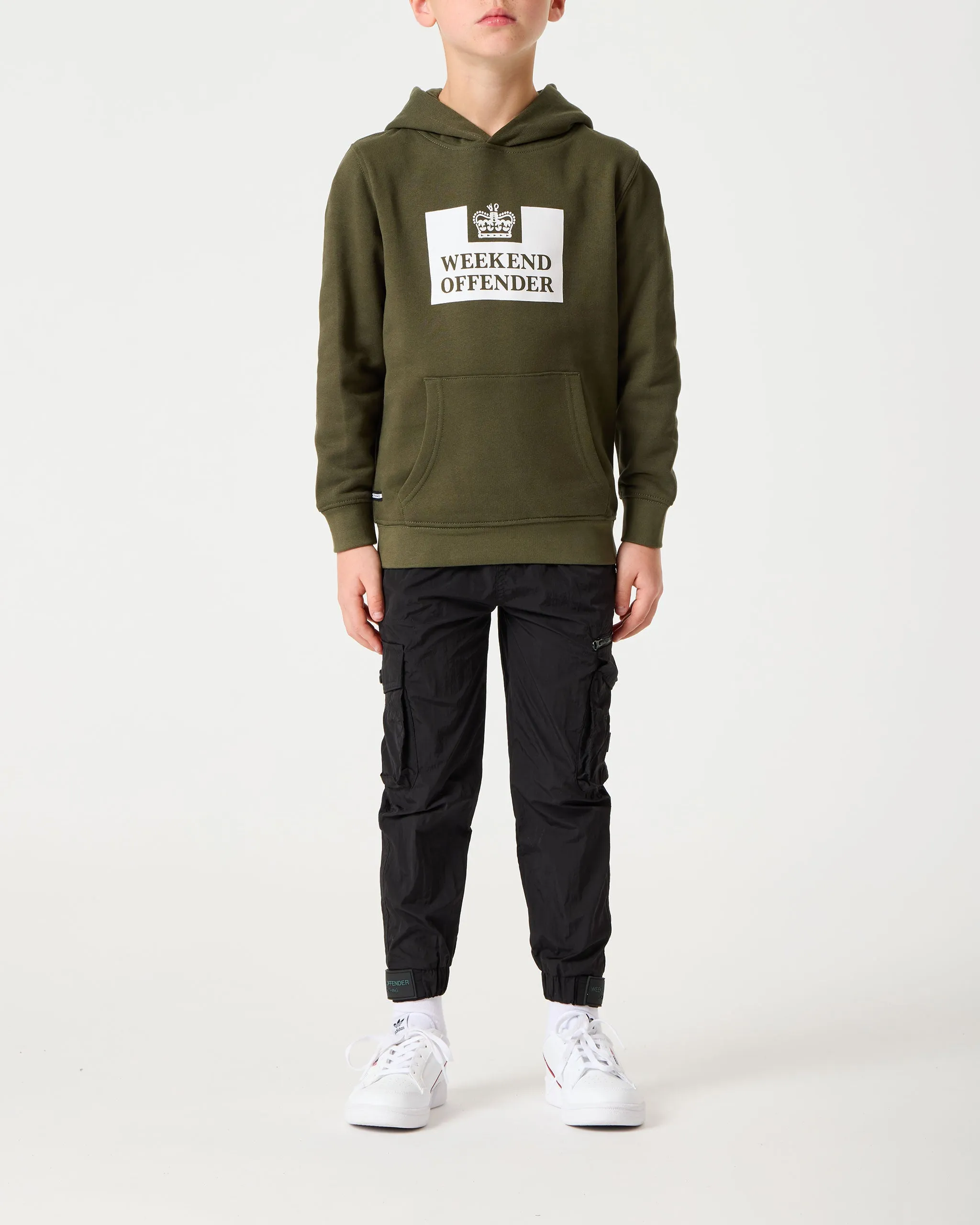 Kids HM Service Classic Hoodie Dark Green