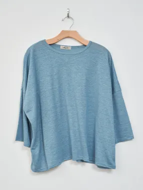 Linen Pullover - Blue