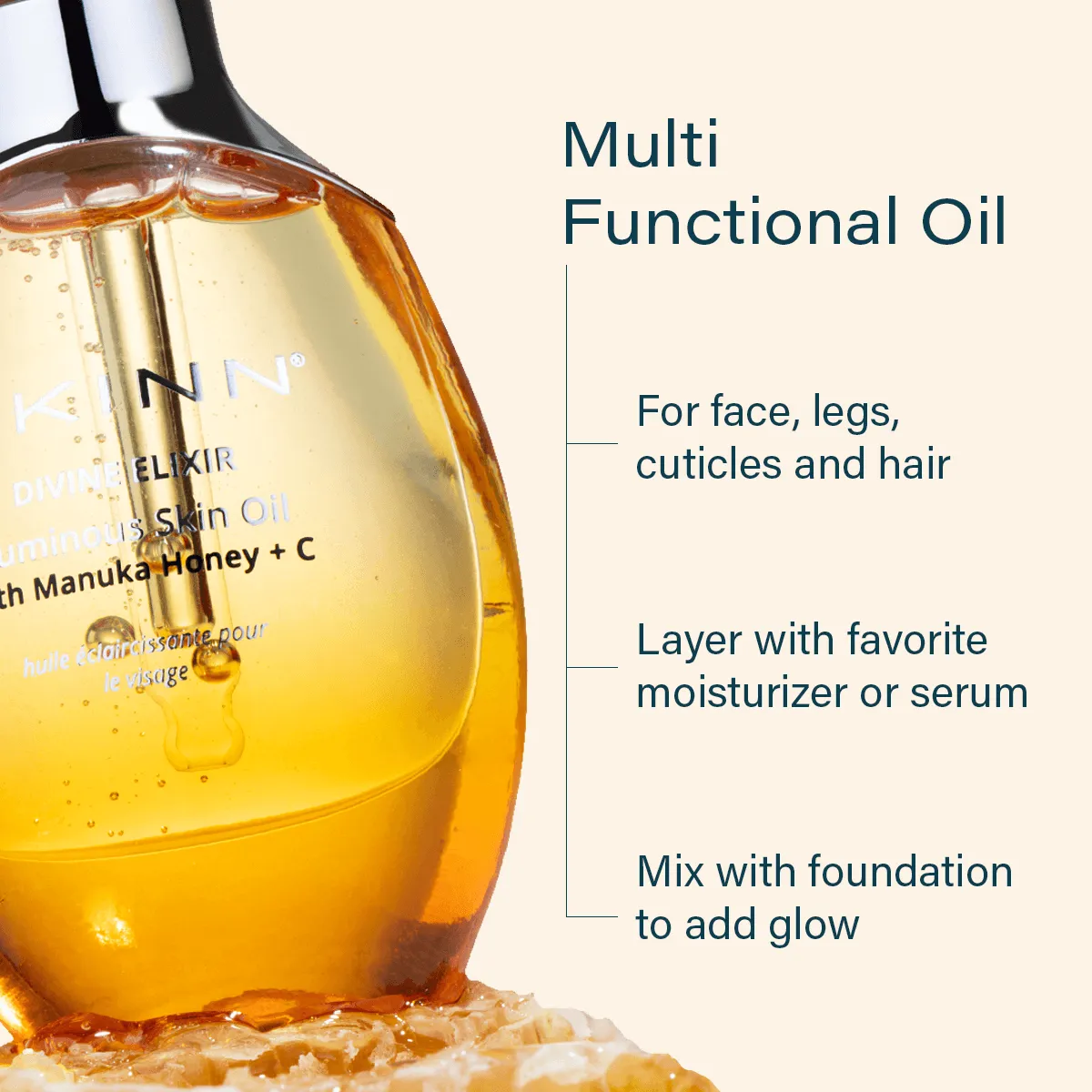 Luminous Facial Oil .5 oz - Liquid Gold for a Brighter Complexion - 30% OFF