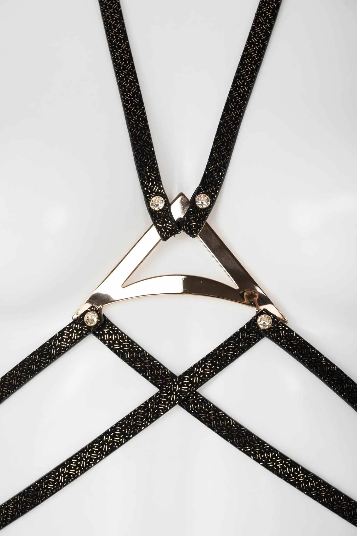 Lush Black & Gold Harness