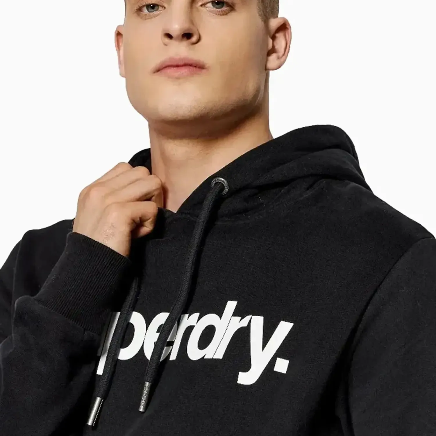 Men's Organic Cotton Core Logo Graphic Hoodie