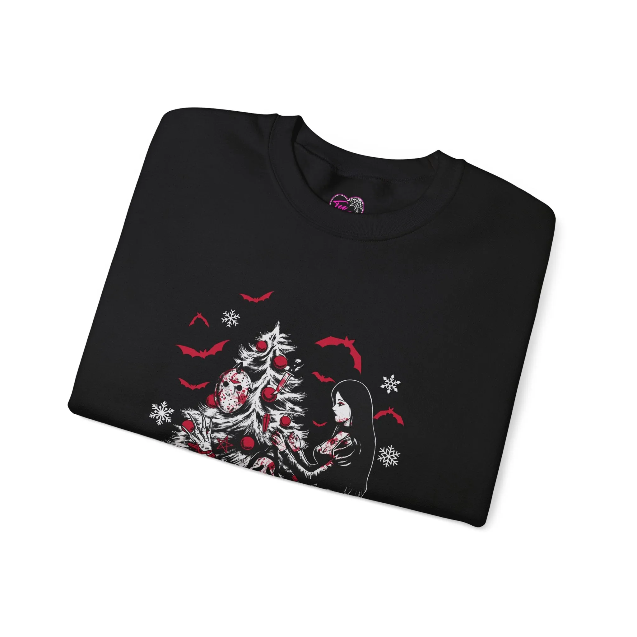 Merry Horror Christmas Crewneck Sweatshirt