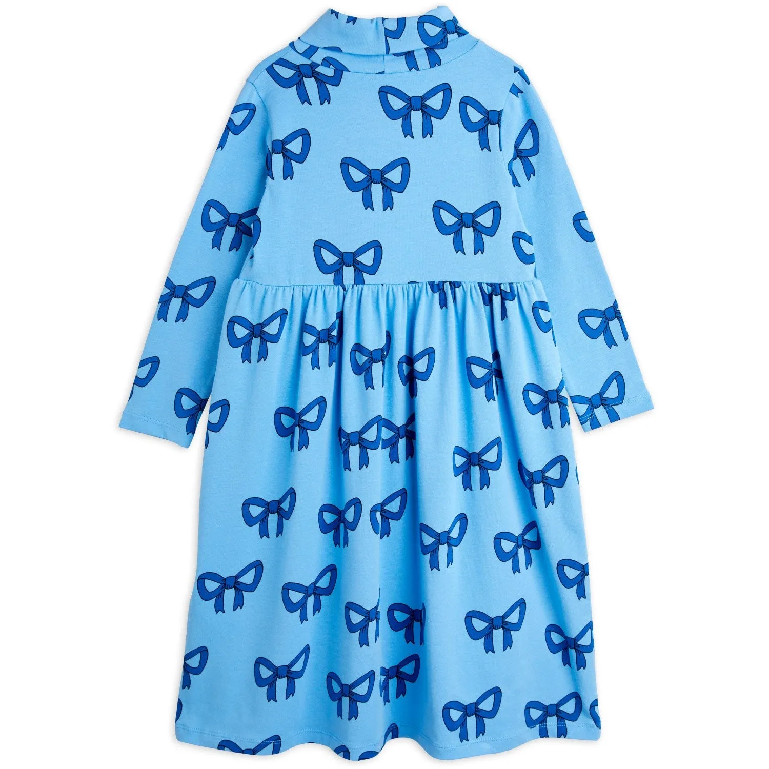 Mini Rodini Blue Bow Aop Dress