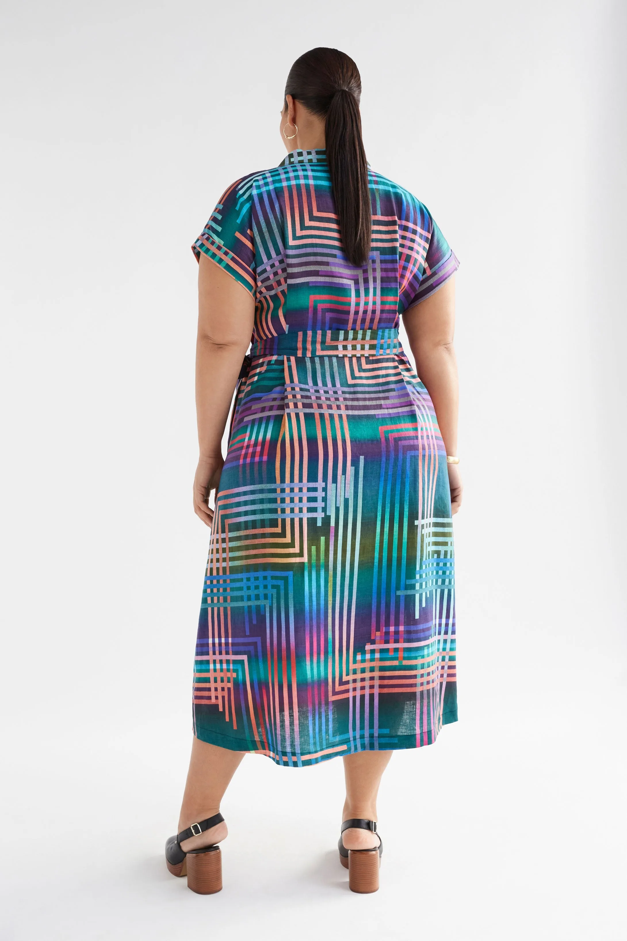 Minnen Print Wrap Dress