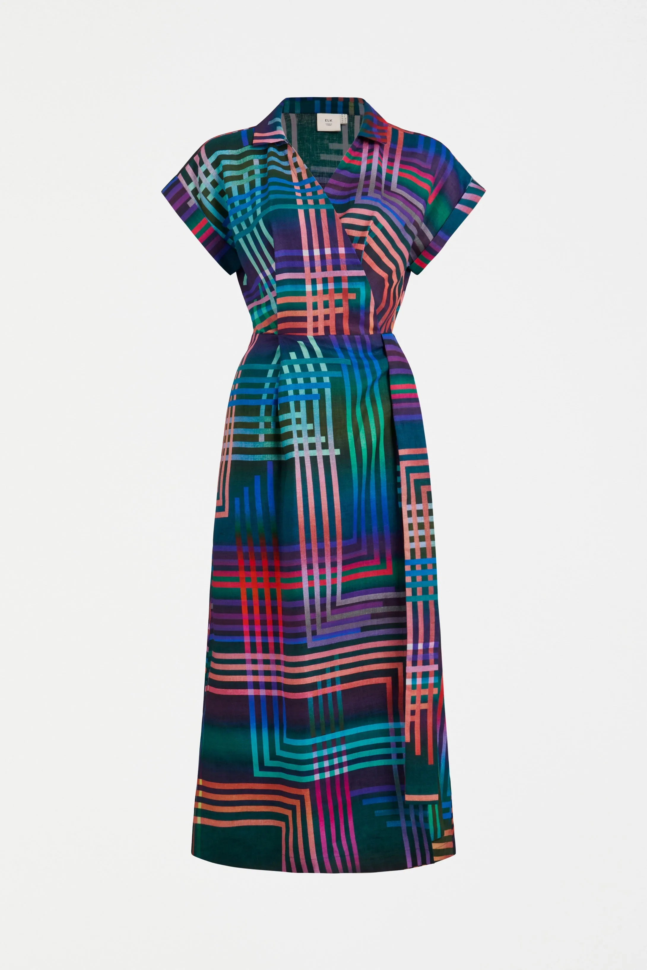 Minnen Print Wrap Dress