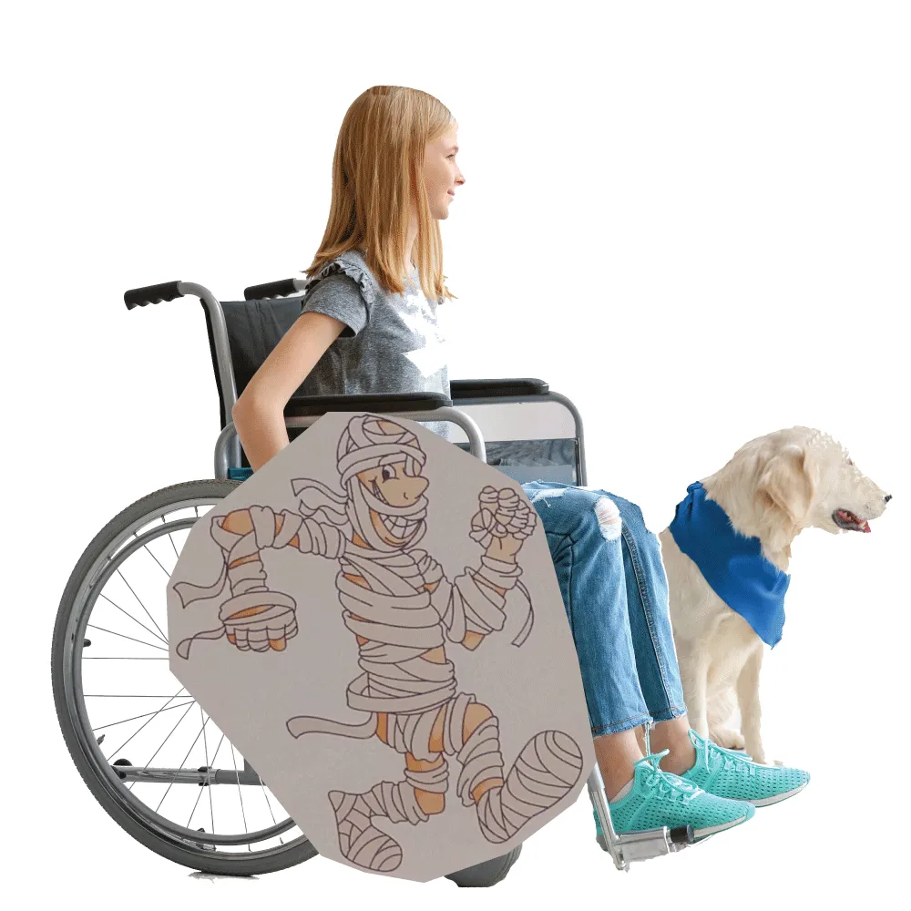 Mummy Wheelchair Costume Child's