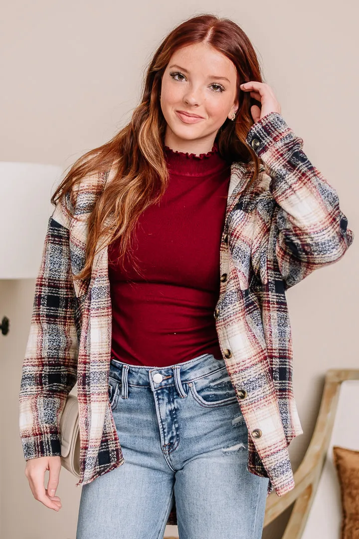 Notable Sensation Plaid Shacket