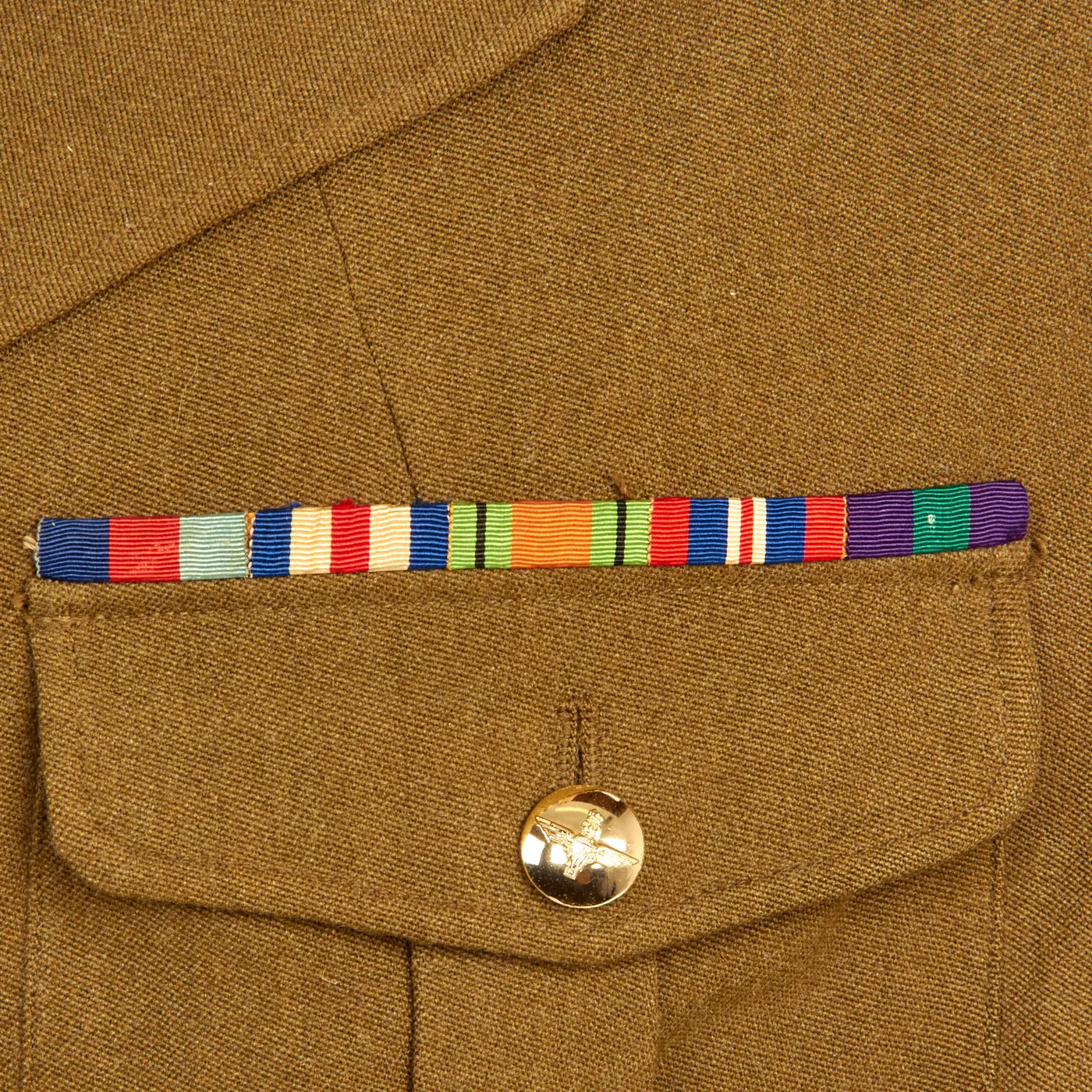 Original British 1st Battalion Parachute Regiment Uniform Grouping For Private Robert Marken, WWII Veteran from Belfast, Ireland - Served 1940 to 1965