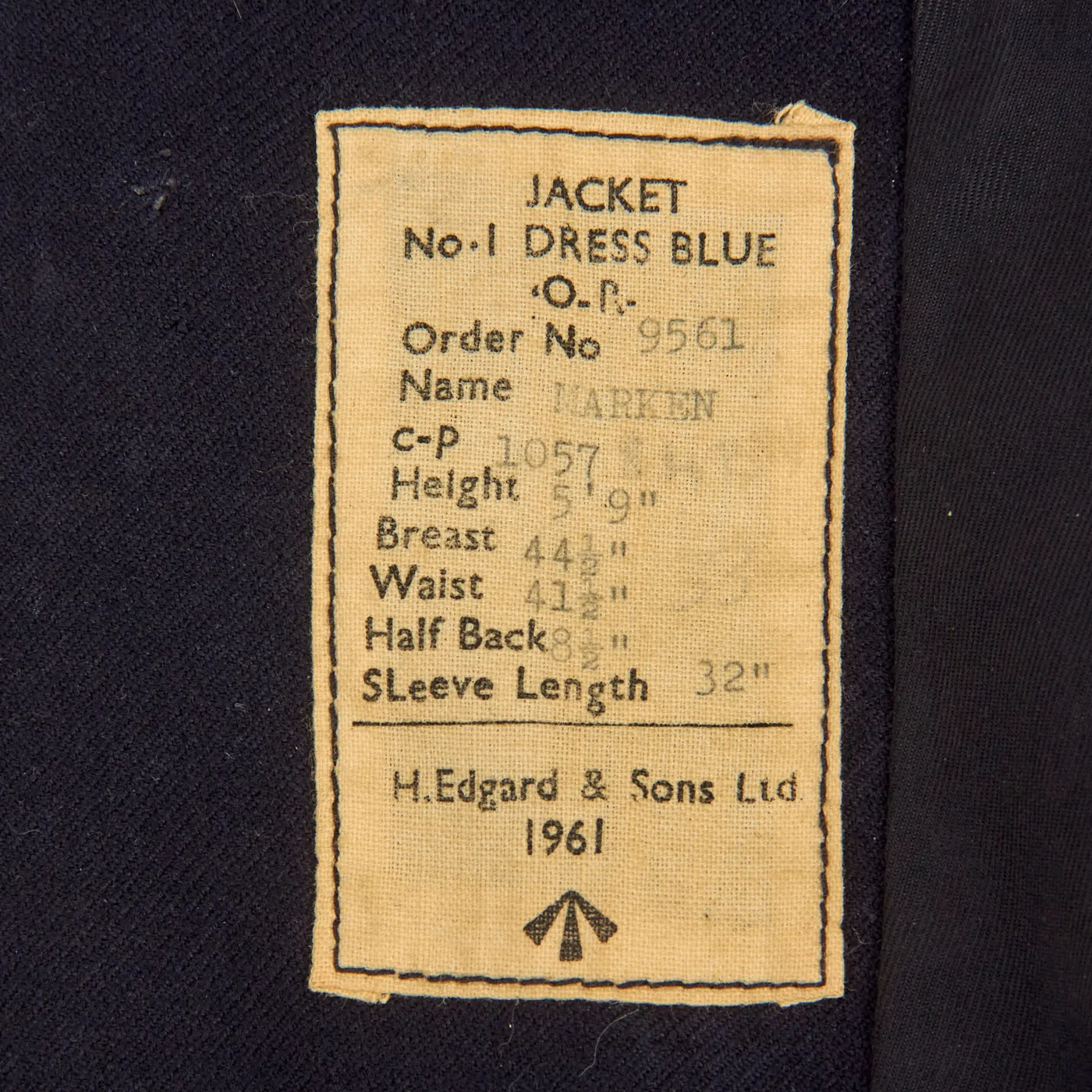 Original British 1st Battalion Parachute Regiment Uniform Grouping For Private Robert Marken, WWII Veteran from Belfast, Ireland - Served 1940 to 1965