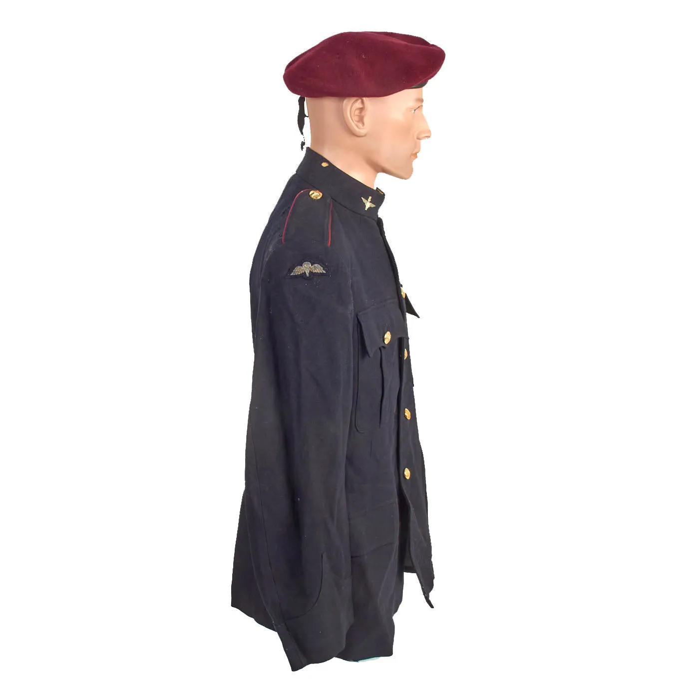 Original British 1st Battalion Parachute Regiment Uniform Grouping For Private Robert Marken, WWII Veteran from Belfast, Ireland - Served 1940 to 1965