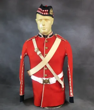 Original British County of London Regiment Drummer Boy Uniform Set- Dated 1909