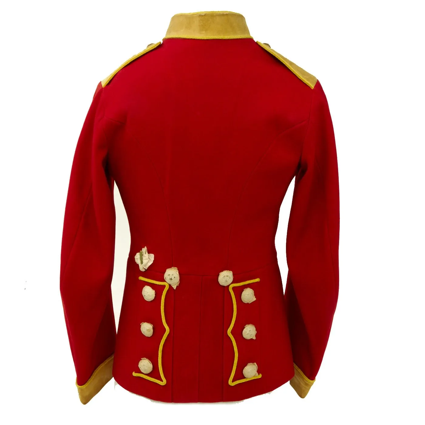 Original British Pre-WWI 3rd Dragoon Guards Scarlet Tunic - Dated 1912