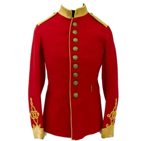 Original British Pre-WWI 3rd Dragoon Guards Scarlet Tunic - Dated 1912