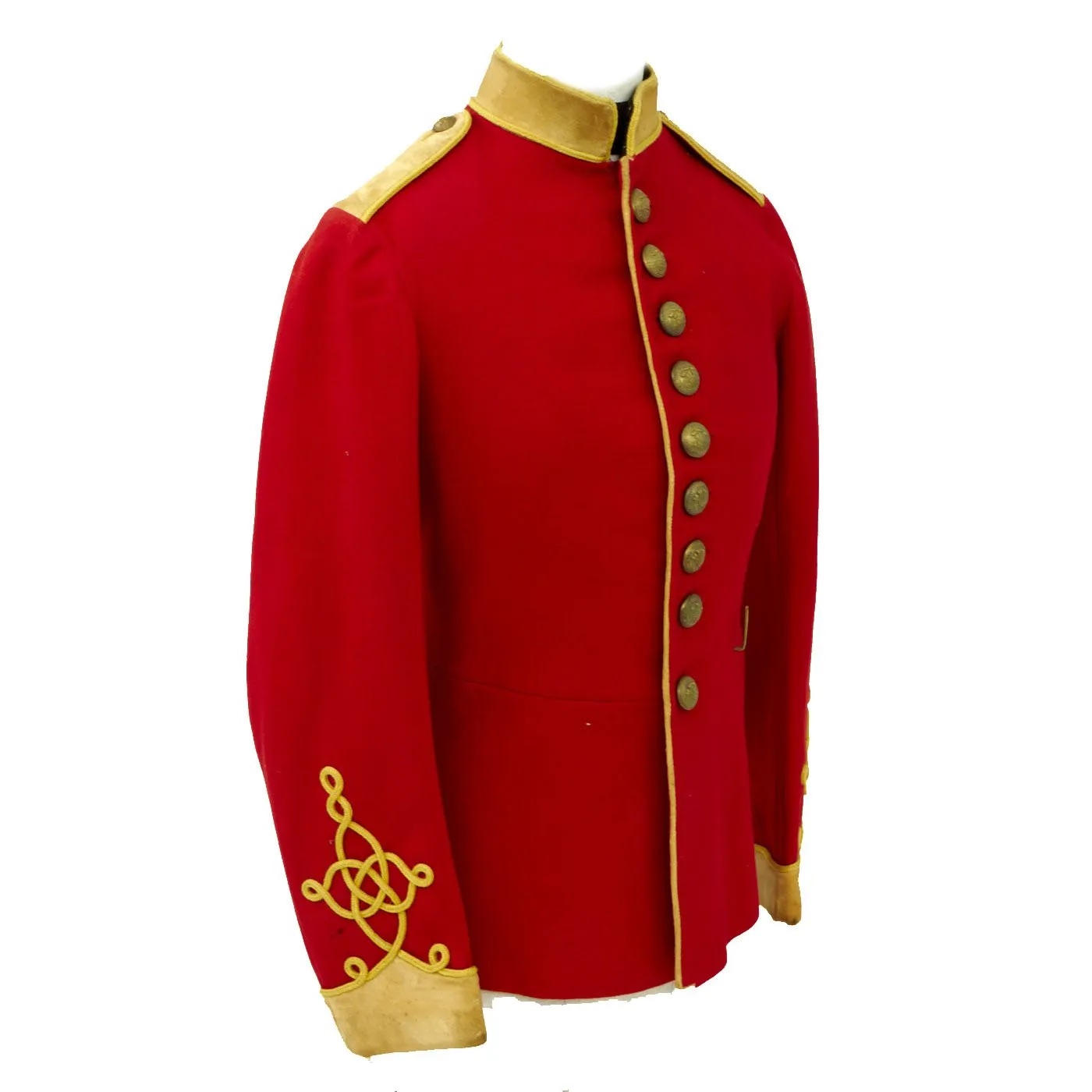 Original British Pre-WWI 3rd Dragoon Guards Scarlet Tunic - Dated 1912