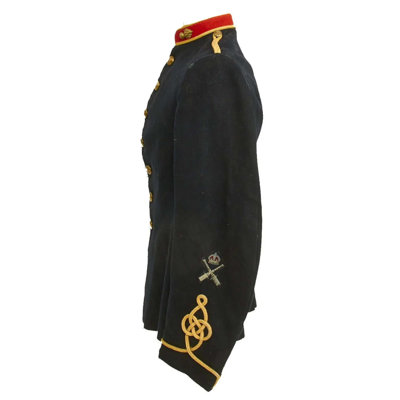 Original British Pre-WWI Royal Field Artillery Gunnery Instructor Uniform Tunic Circa 1910