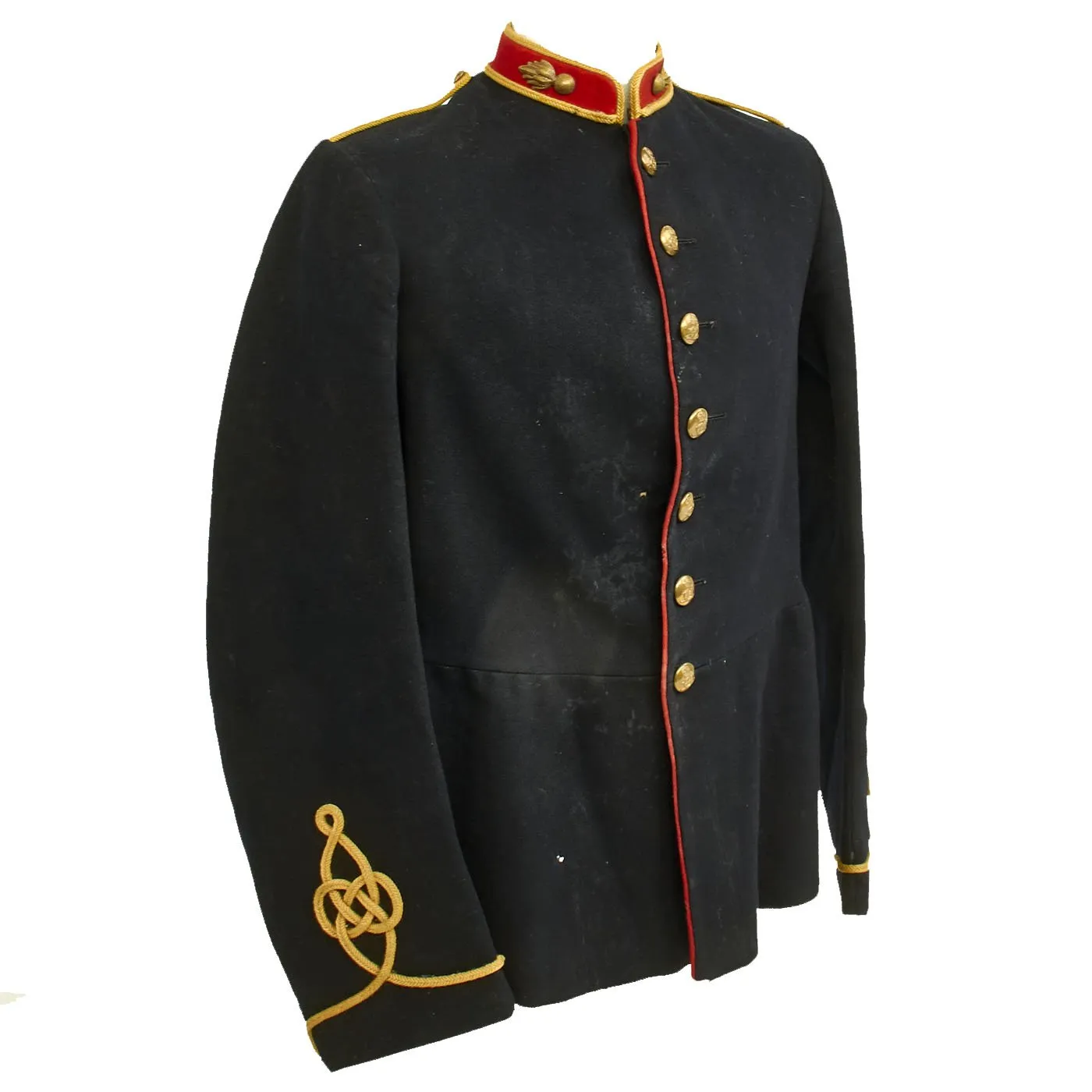 Original British Pre-WWI Royal Field Artillery Gunnery Instructor Uniform Tunic Circa 1910