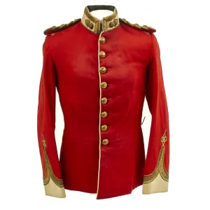 Original British Victorian Lancashire Fusiliers Officer Tunic Circa 1881 - 1902