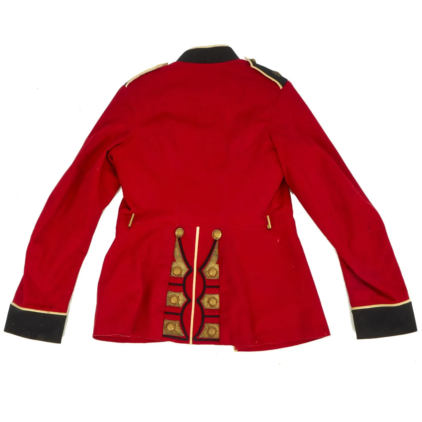 Original British WWI Era Army Scots Guards Scarlet Uniform Dress Coat