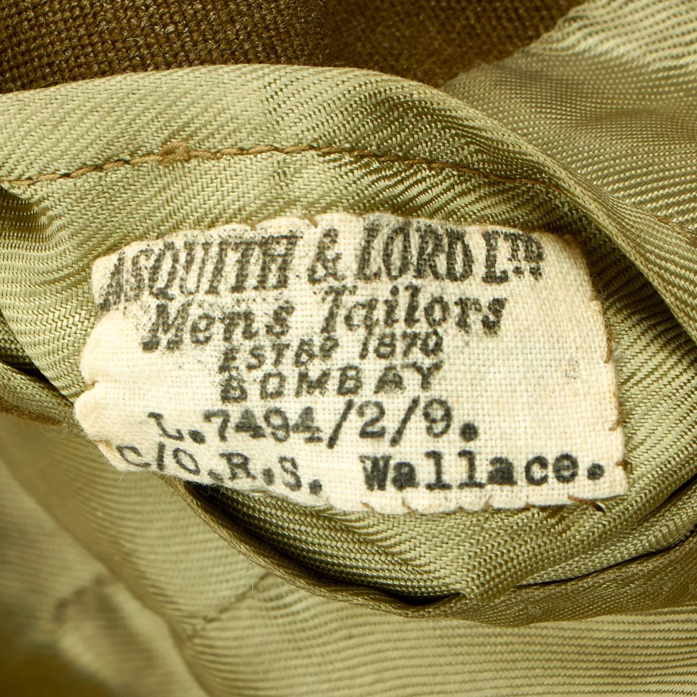 Original British WWII Named Royal Engineer Officer’s Grouping in Transit Trunk - Tunic, Cap, Cot, Documents & More