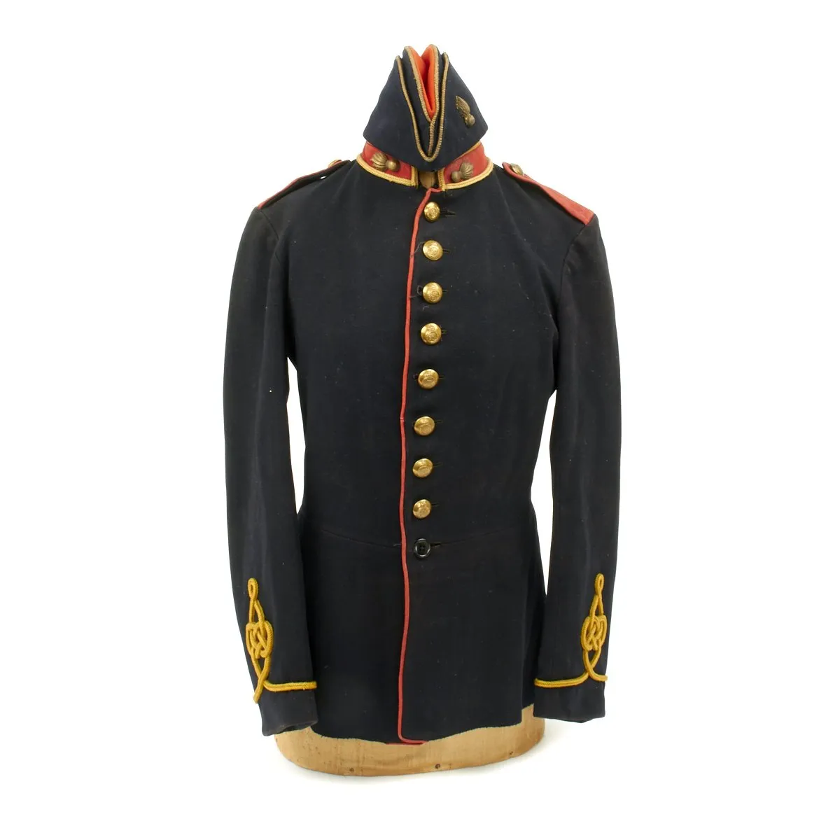 Original Canadian Royal Artilleryman's Tunic and Sidecap - Circa 1905