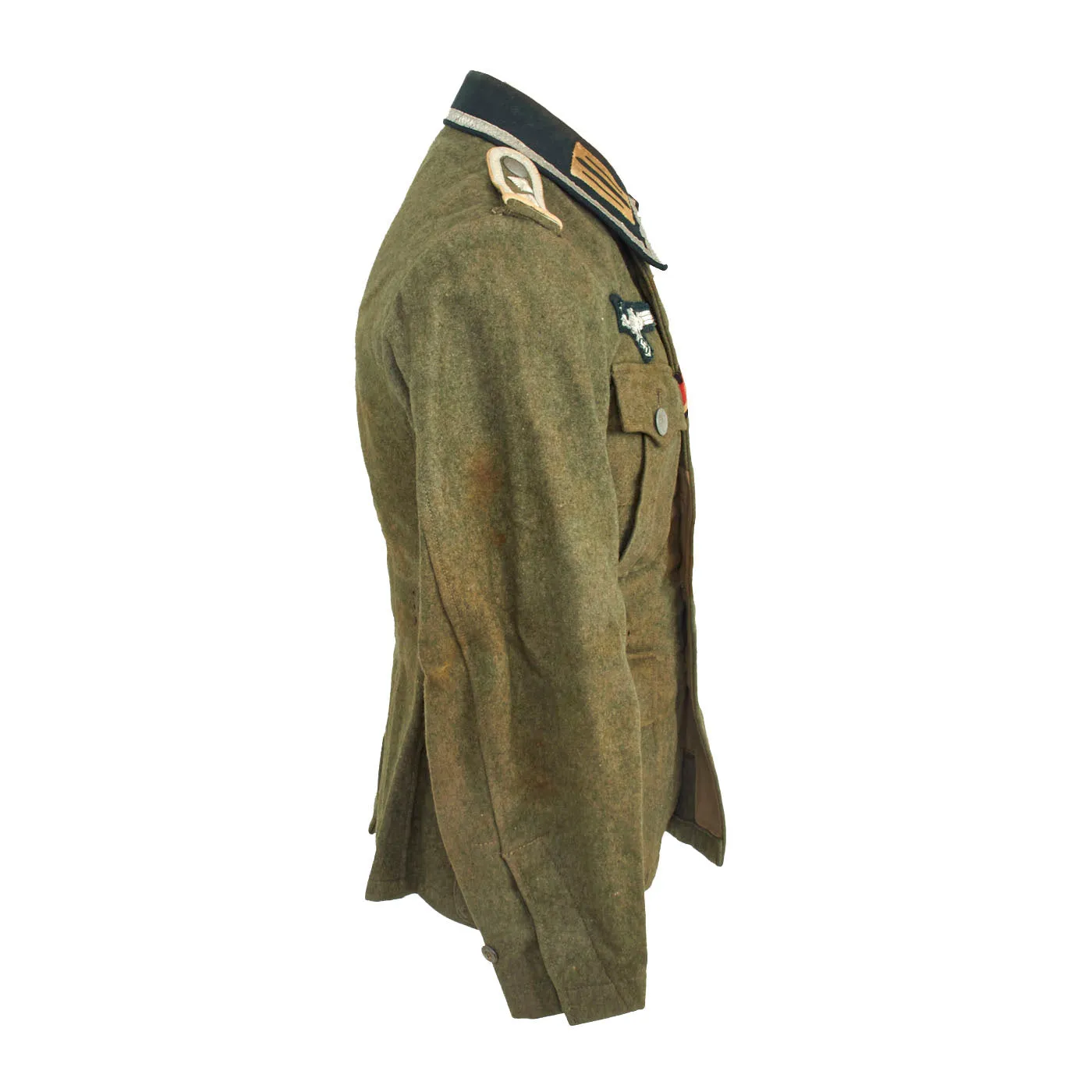 Original German WWII Heer Army Infantry Oberfeldwebel NCO M36 Field Tunic