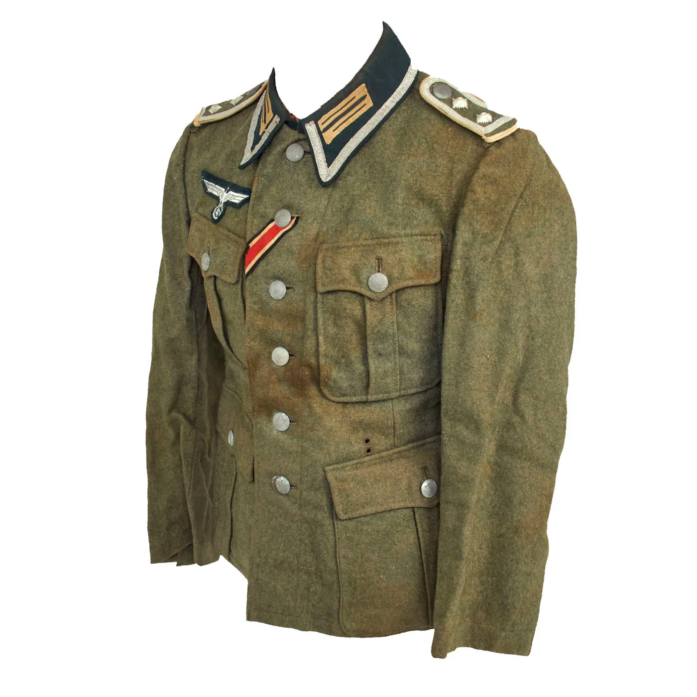 Original German WWII Heer Army Infantry Oberfeldwebel NCO M36 Field Tunic