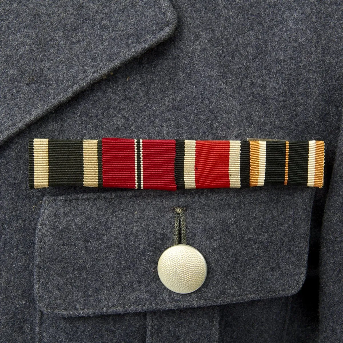 Original German WWII Luftwaffe Flak NCO Tunic with Ribbon Bar