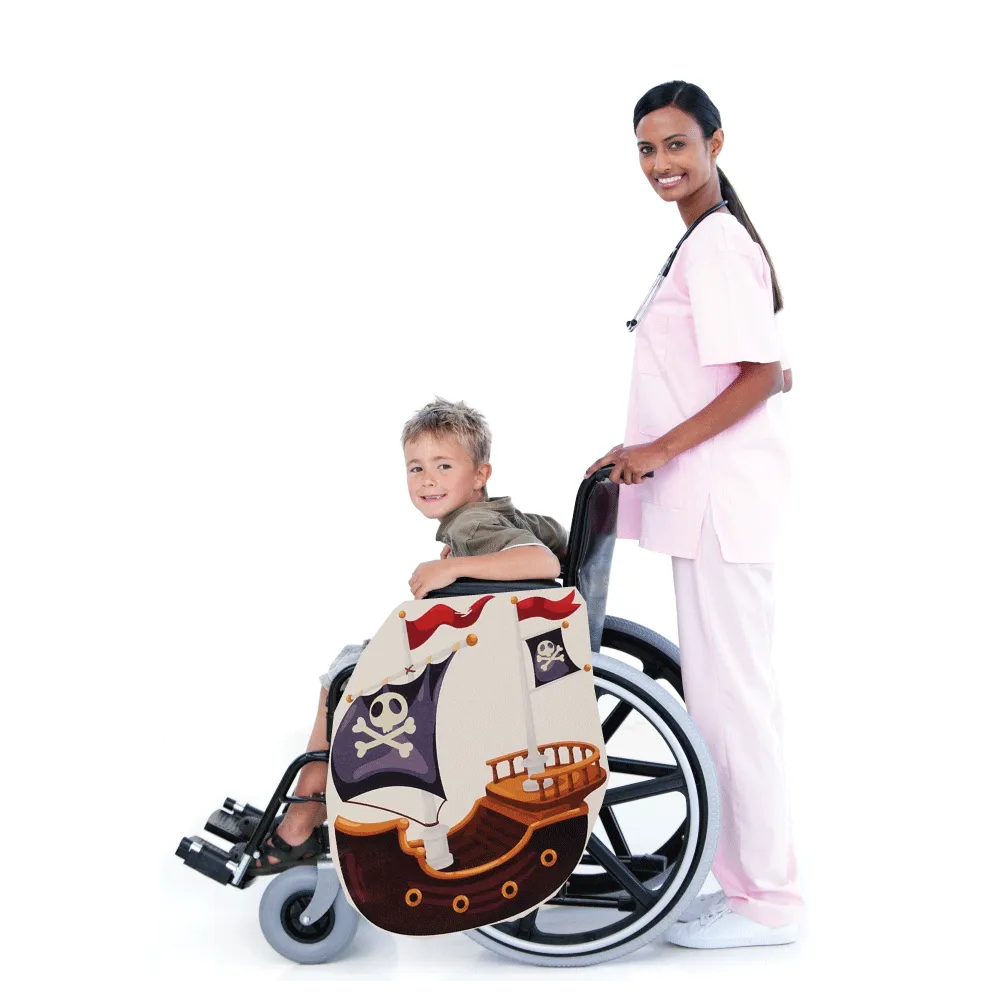 OS Pirate Ship Wheelchair Costume Child's