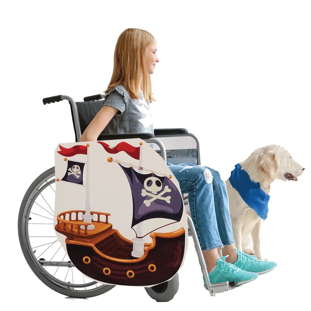 OS Pirate Ship Wheelchair Costume Child's