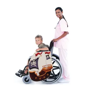 OS Pirate Ship Wheelchair Costume Child's