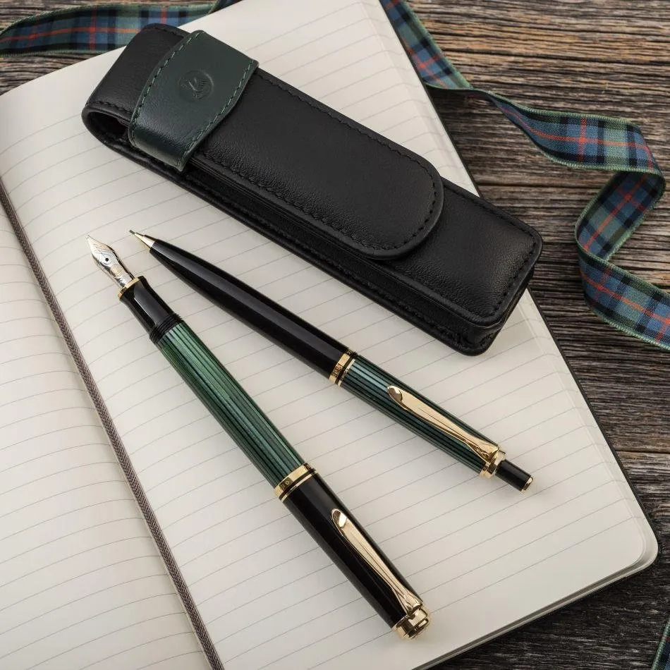 Pelikan Souveran D400 Mechanical Pencil - Green with Gold Trim