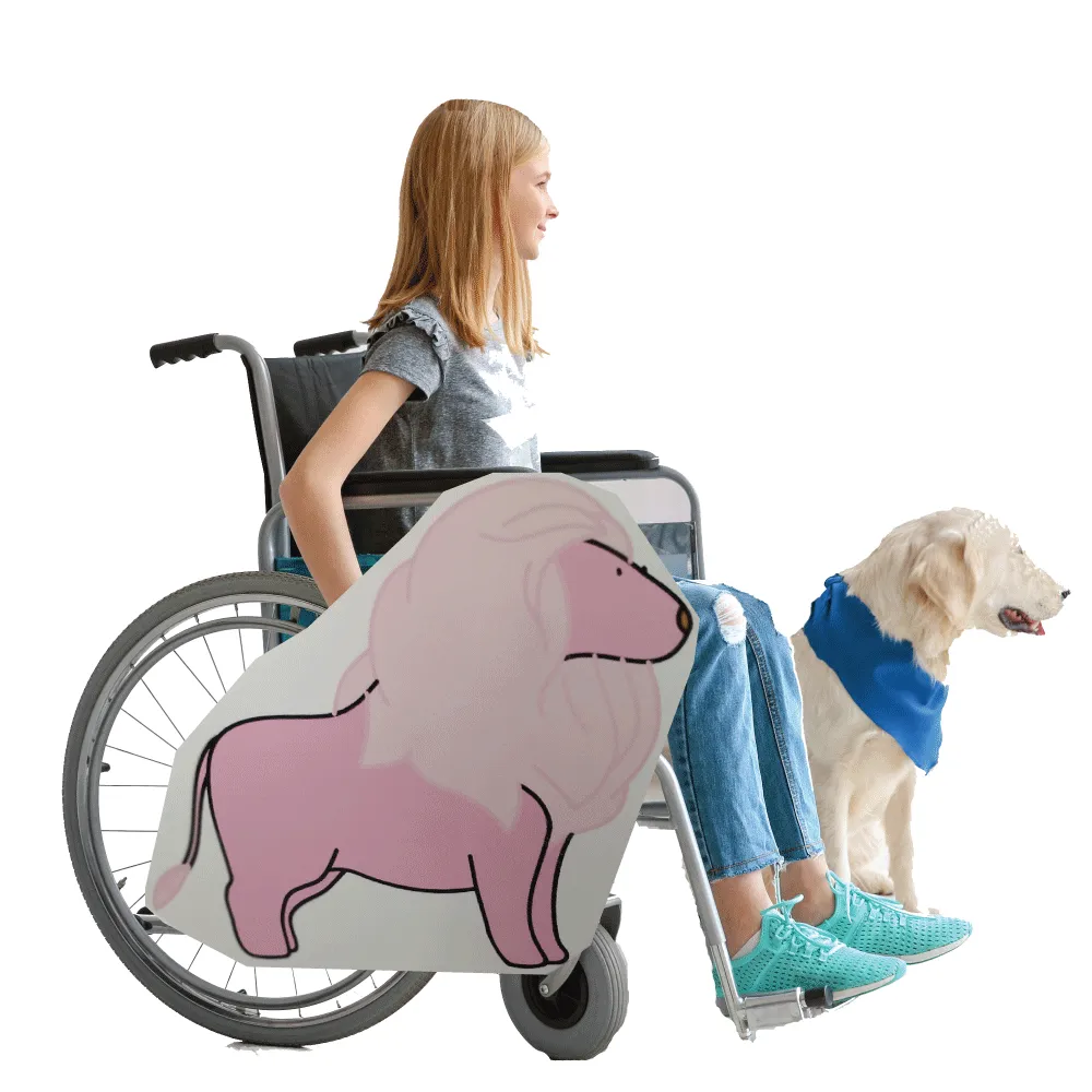 Pink Lion Lookalike from Steven Universe Wheelchair Costume Child's