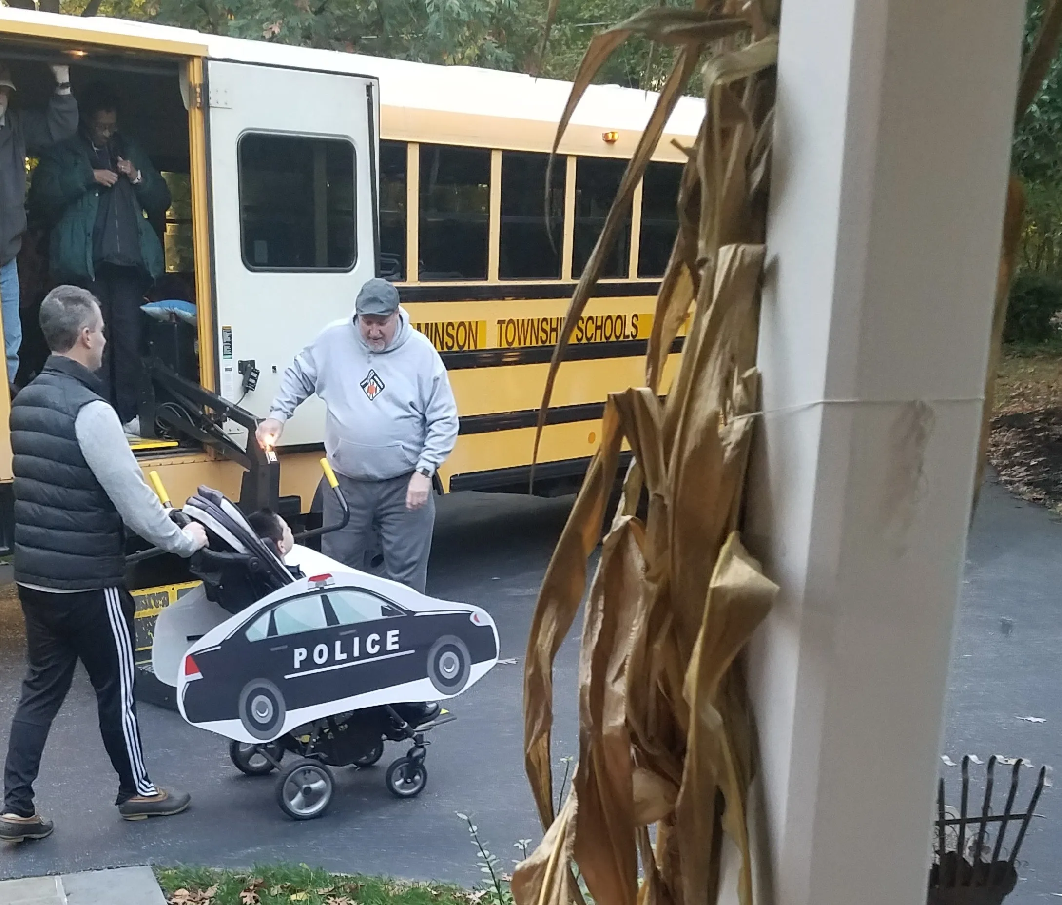 Police Car Wheelchair Costume Child's