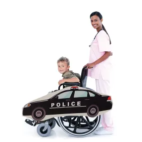 Police Car Wheelchair Costume Child's