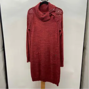 Prana Women's Size L Brick Heathered Dress