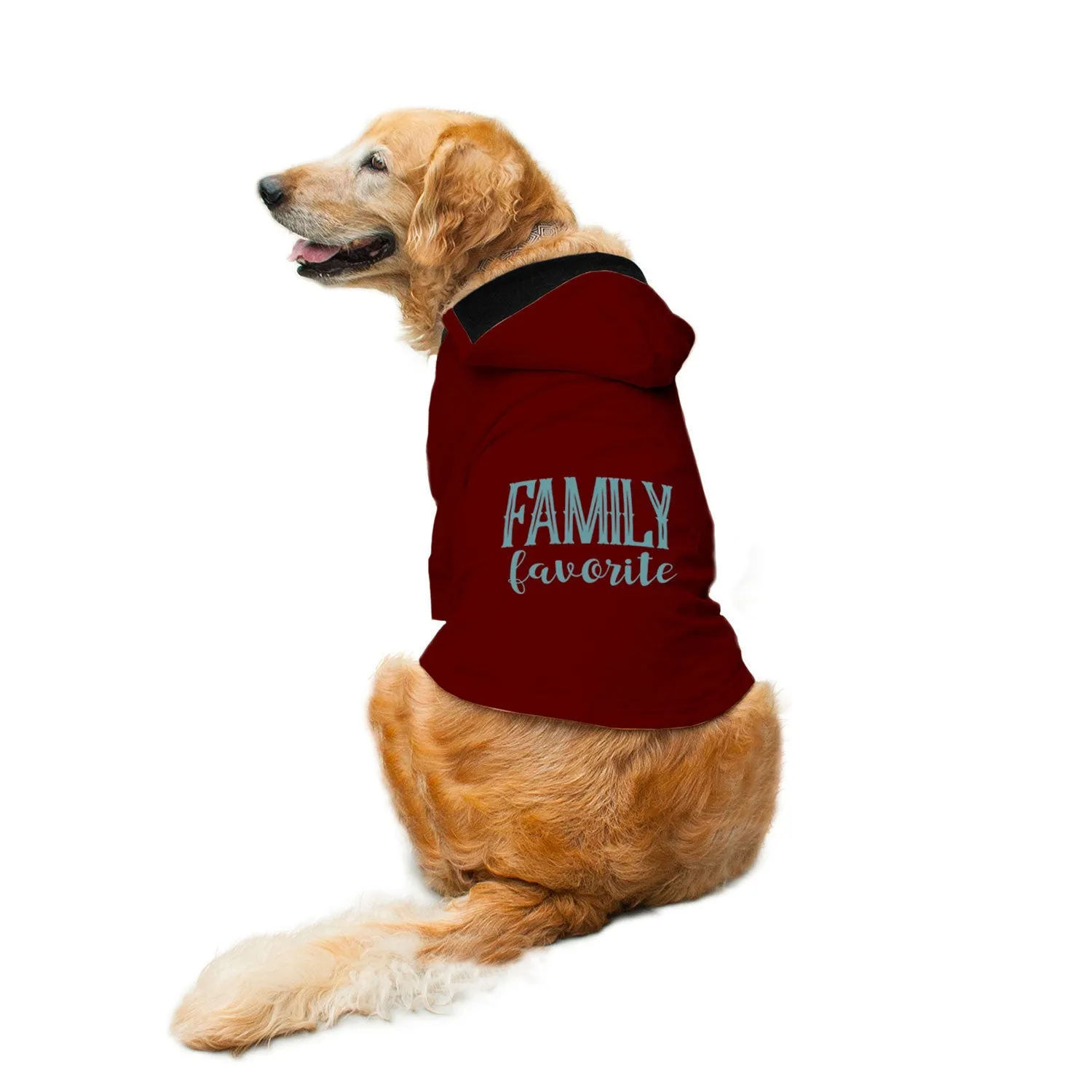 "Family Favourite" Printed Dog Hoodie Jacket