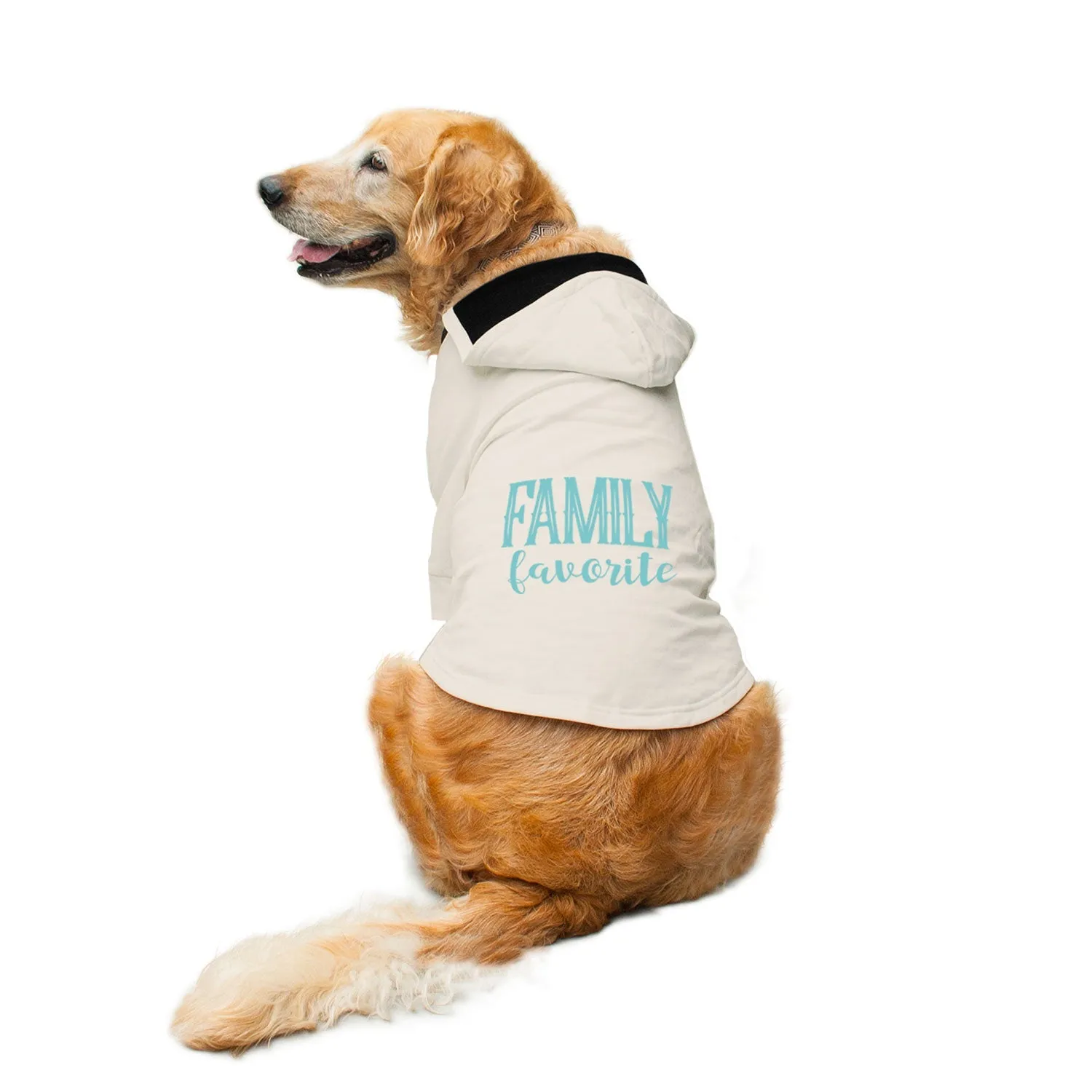 "Family Favourite" Printed Dog Hoodie Jacket